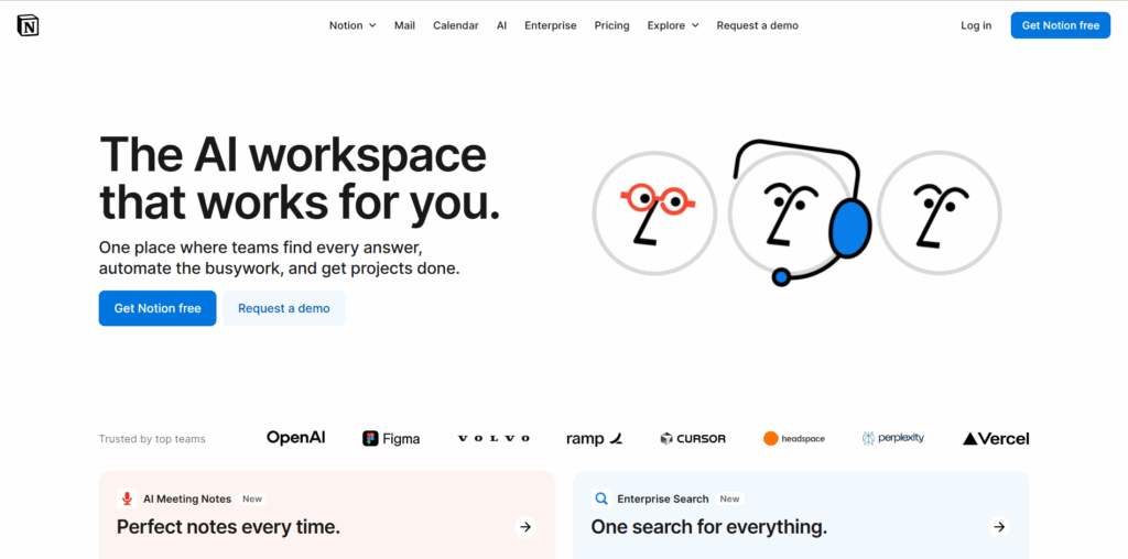 Notion — For SOPs & Team Wiki
