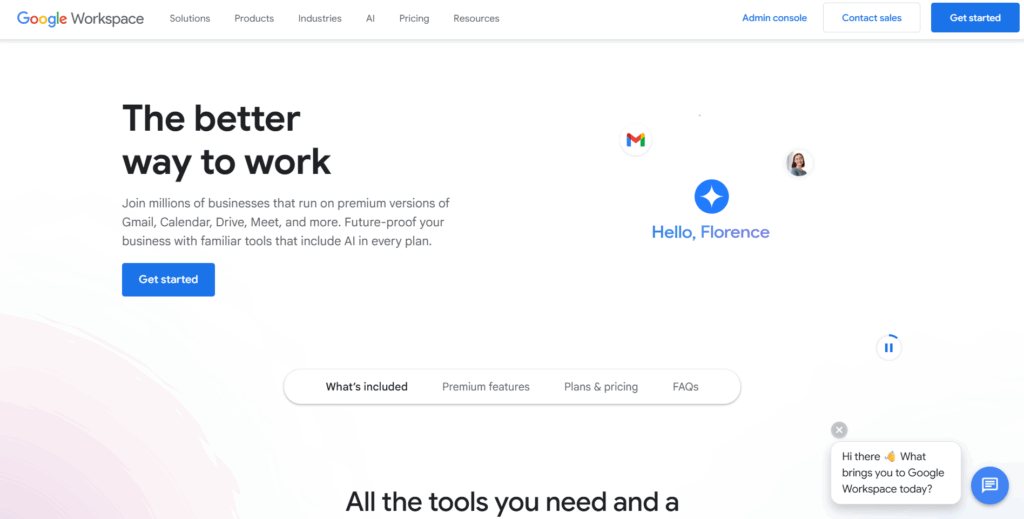 Google Drive + Docs — For Shared Workspaces